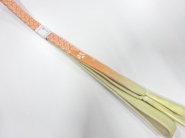 JAPANESE KIMONO / UNUSED KOREI HAND-TIED OBIJIME